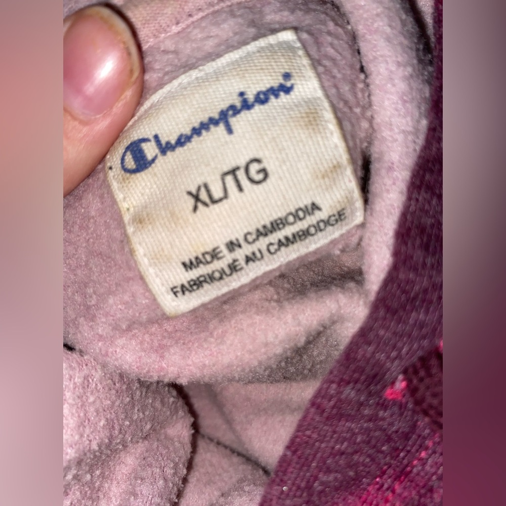 Selling a champion tie dye hoodie